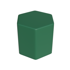 HexagonOttoman Hawk Green 2