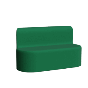 Abecca Anti Ligature Armadillo Limbershield 2 seater Couch AR10 Pantone 349