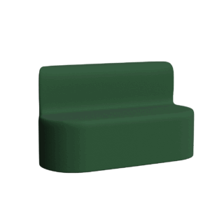 Abecca Anti Ligature Armadillo Limbershield 2 seater Couch AR10 Pantone 350