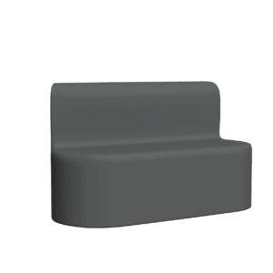 Abecca Anti Ligature Armadillo Limbershield 2 seater Couch AR10 Pantone 425