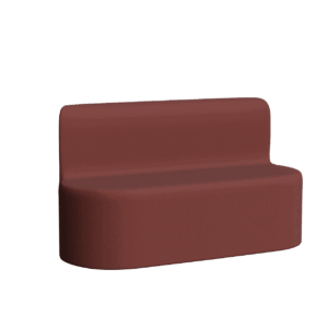 Abecca Anti Ligature Armadillo Limbershield 2 seater Couch AR10 Pantone 499