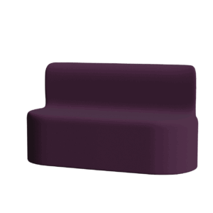Abecca Anti Ligature Armadillo Limbershield 2 seater Couch AR10 Pantone 5182