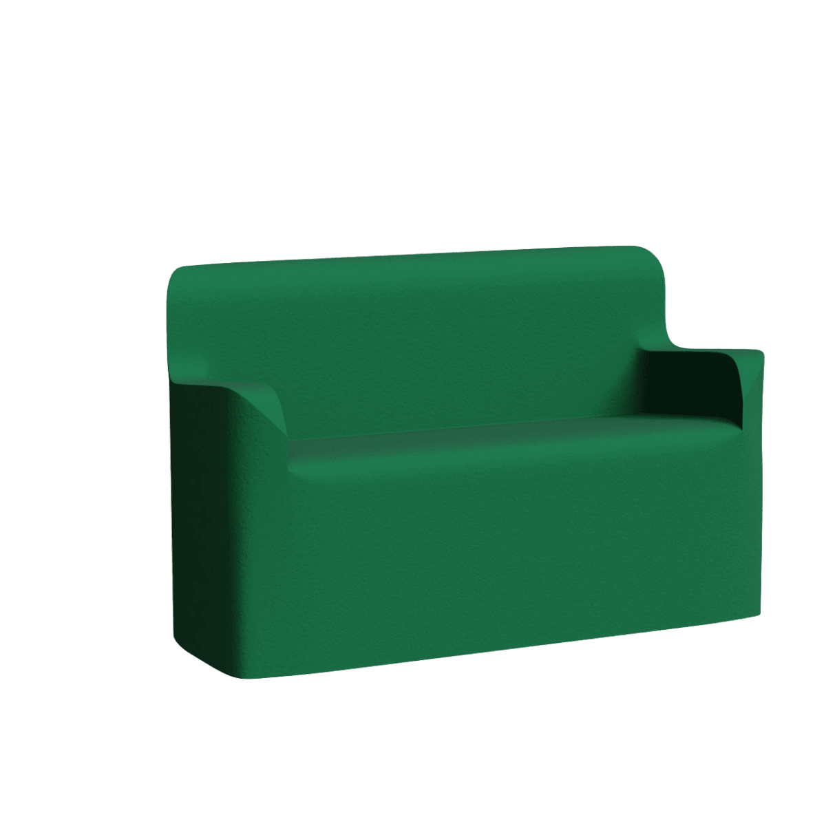 Abecca Anti Ligature Armadillo Limbershield 2 seater Couch AR40 Pantone 349
