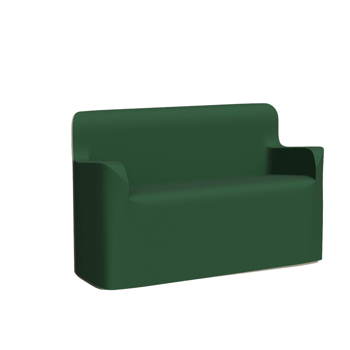 Abecca Anti Ligature Armadillo Limbershield 2 seater Couch AR40 Pantone 350