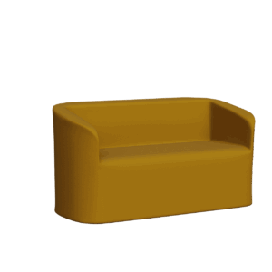 Abecca Anti Ligature Armadillo Limbershield 2 seater Tub Chair AR61 Pantone 132