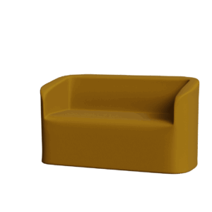 Abecca Anti Ligature Armadillo Limbershield 2 seater Tub Chair AR61 Pantone 1322