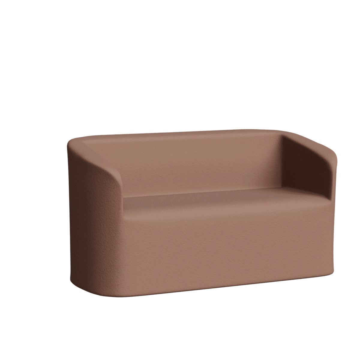 Abecca Anti Ligature Armadillo Limbershield 2 seater Tub Chair AR61 Pantone 17 1230TCX