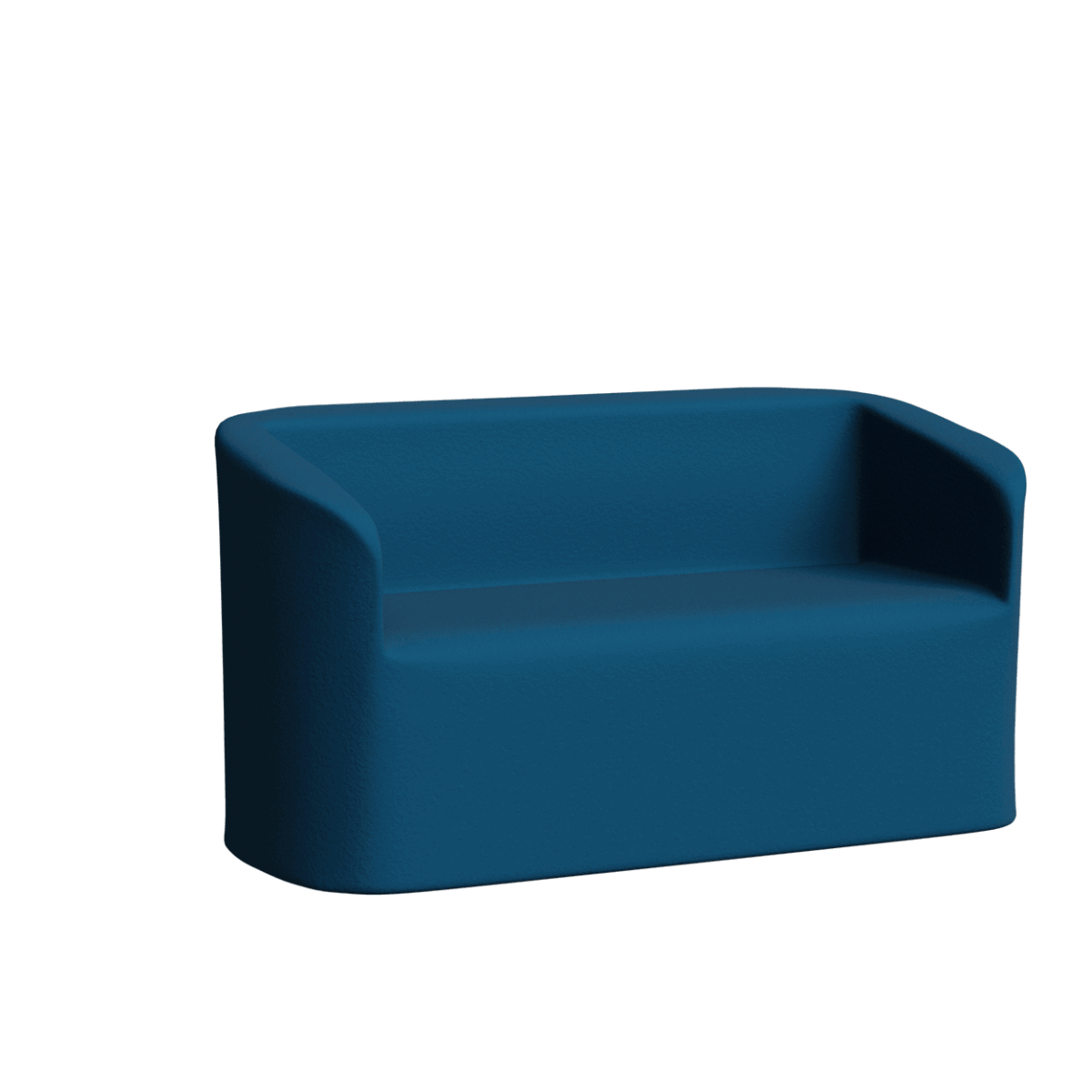 Abecca Anti Ligature Armadillo Limbershield 2 seater Tub Chair AR61 Pantone 3025
