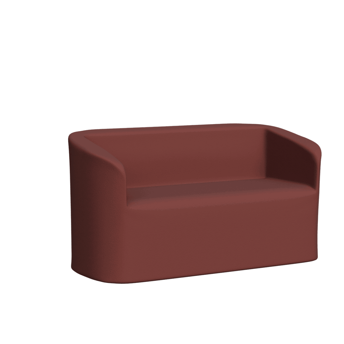 Abecca Anti Ligature Armadillo Limbershield 2 seater Tub Chair AR61 Pantone 499
