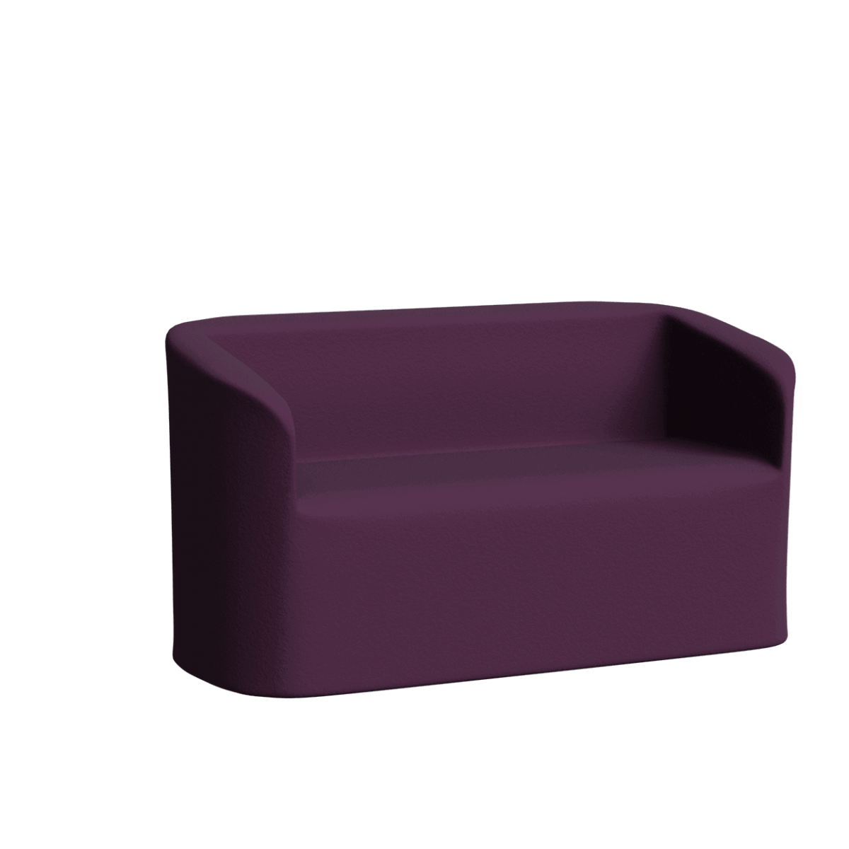 Abecca Anti Ligature Armadillo Limbershield 2 seater Tub Chair AR61 Pantone 518