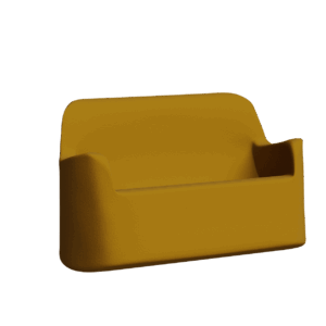 Abecca Anti Ligature Armadillo Limbershield 2 seater Upright Rocking Chair AR71 Pantone 132
