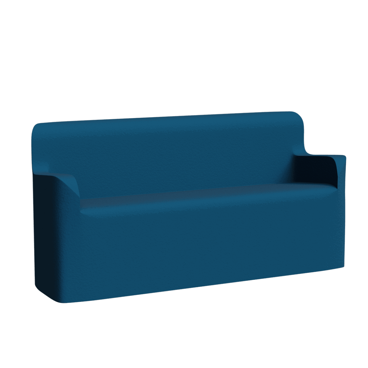 Abecca Anti Ligature Armadillo Limbershield 3 seater Arm Couch AR50 Pantone 3025