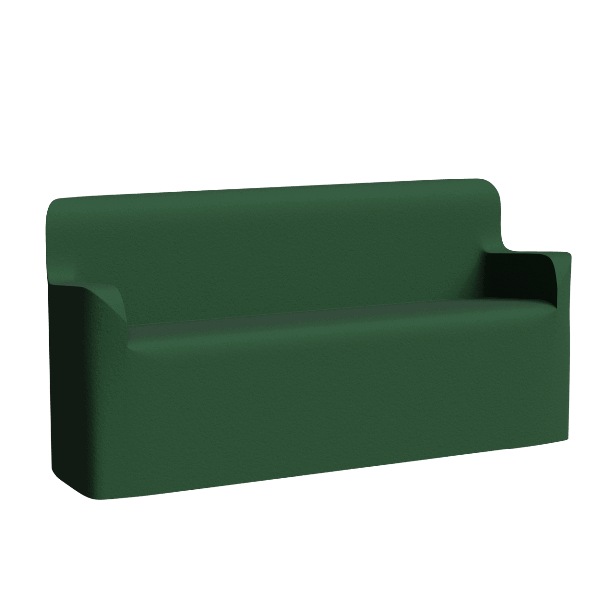 Abecca Anti Ligature Armadillo Limbershield 3 seater Arm Couch AR50 Pantone 350