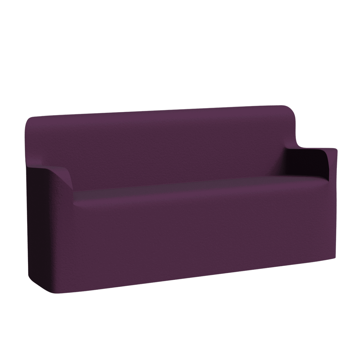 Abecca Anti Ligature Armadillo Limbershield 3 seater Arm Couch AR50 Pantone 518