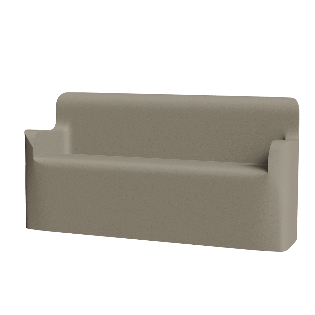 Abecca Anti Ligature Armadillo Limbershield 3 seater Arm Couch AR50 Pantone Warm Grey 5 CP2