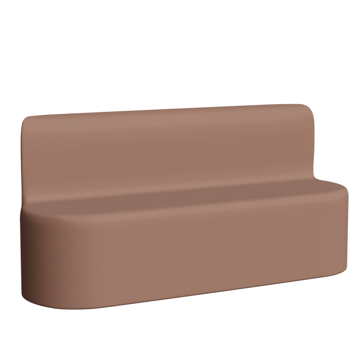Abecca Anti Ligature Armadillo Limbershield 3 seater Couch AR20 Pantone 17 1230TCX