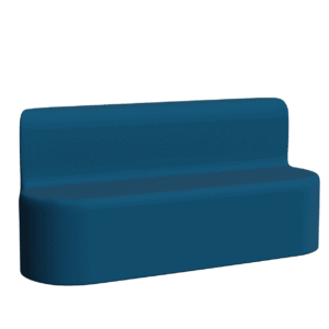 Abecca Anti Ligature Armadillo Limbershield 3 seater Couch AR20 Pantone 3025