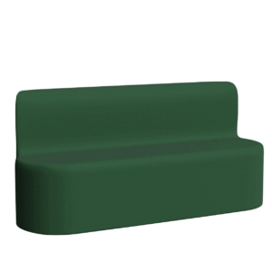 Abecca Anti Ligature Armadillo Limbershield 3 seater Couch AR20 Pantone 350