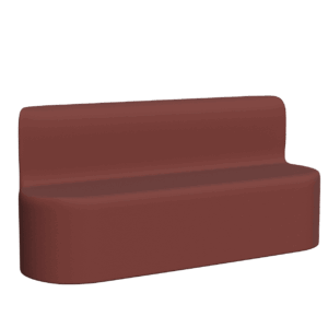 Abecca Anti Ligature Armadillo Limbershield 3 seater Couch AR20 Pantone 499