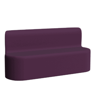 Abecca Anti Ligature Armadillo Limbershield 3 seater Couch AR20 Pantone 518