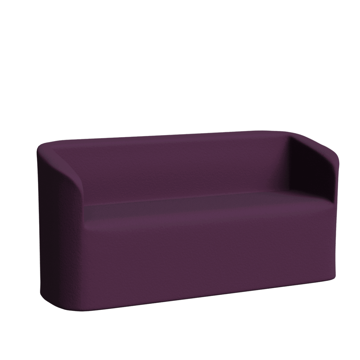Abecca Anti Ligature Armadillo Limbershield 3 seater Tub Chair AR62 Pantone 518
