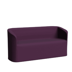 Abecca Anti Ligature Armadillo Limbershield 3 seater Tub Chair AR62 Pantone 518