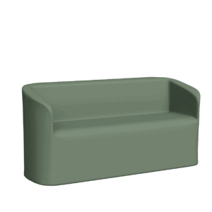 Abecca Anti Ligature Armadillo Limbershield 3 seater Tub Chair AR62 Pantone 5625