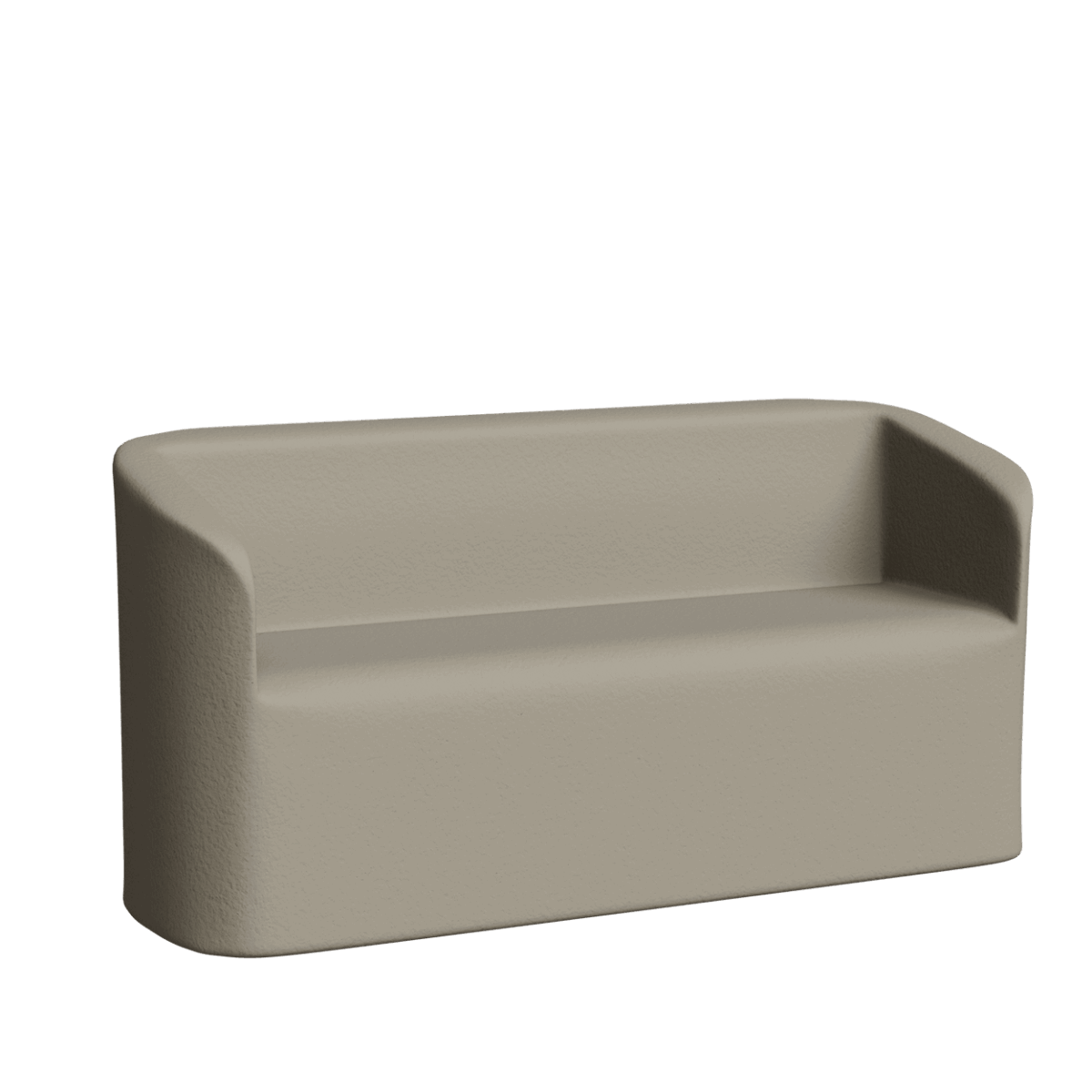 Abecca Anti Ligature Armadillo Limbershield 3 seater Tub Chair AR62 Pantone Warm Grey 5 CP