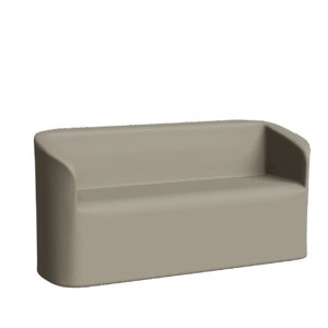 Abecca Anti Ligature Armadillo Limbershield 3 seater Tub Chair AR62 Pantone Warm Grey 5 CP