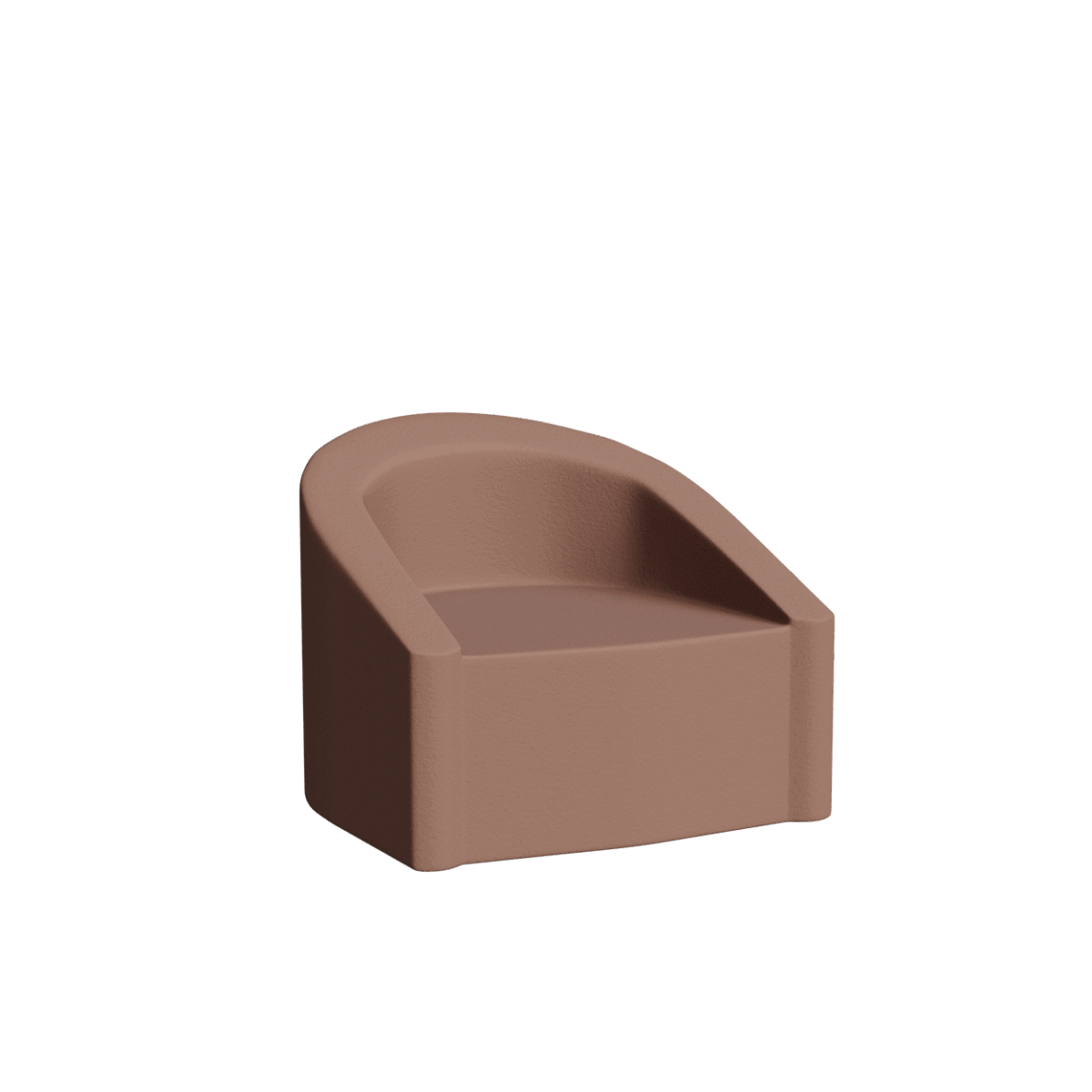 Abecca Anti Ligature Armadillo Limbershield Barrel Chair AR31 Pantone 17 1230TCX