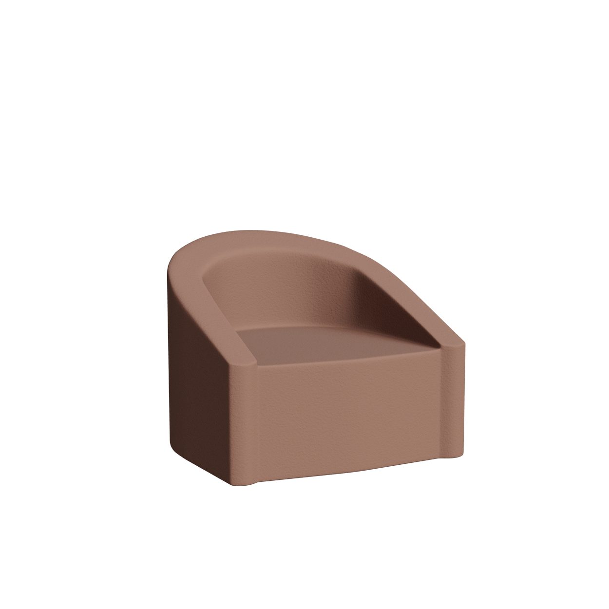Abecca Anti Ligature Armadillo Limbershield Barrel Chair AR31 Pantone 17 1230TCX