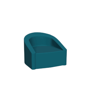 Abecca Anti Ligature Armadillo Limbershield Barrel Chair AR31 Pantone 3155