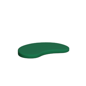 Abecca Anti Ligature Armadillo Limbershield Lap Table AR96 Pantone 349