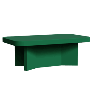 Abecca Anti Ligature Armadillo Limbershield Rectangle Dining Table AR84 Pantone 349