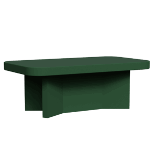 Abecca Anti Ligature Armadillo Limbershield Rectangle Dining Table AR84 Pantone 350