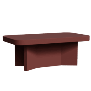 Abecca Anti Ligature Armadillo Limbershield Rectangle Dining Table AR84 Pantone 499