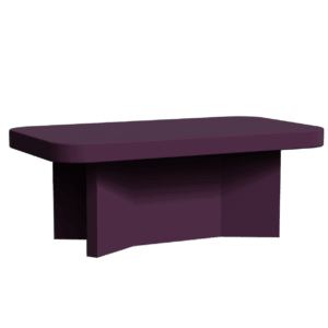 Abecca Anti Ligature Armadillo Limbershield Rectangle Dining Table AR84 Pantone 518