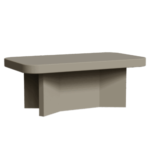 Abecca Anti Ligature Armadillo Limbershield Rectangle Dining Table AR84 Pantone Warm Grey 5 CP