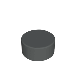 Abecca Anti Ligature Armadillo Limbershield Round Coffee Table AR90 Pantone 4253