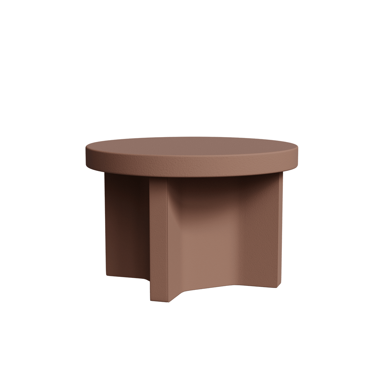 Abecca Anti Ligature Armadillo Limbershield Round Dining Table AR80 Pantone 17 1230TCX