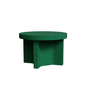 Abecca Anti Ligature Armadillo Limbershield Round Dining Table AR80 Pantone 349
