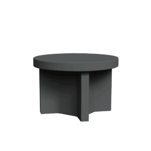 Abecca Anti Ligature Armadillo Limbershield Round Dining Table AR80 Pantone 4252