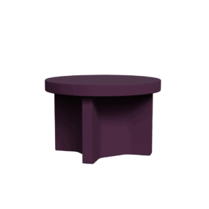 Abecca Anti Ligature Armadillo Limbershield Round Dining Table AR80 Pantone 518