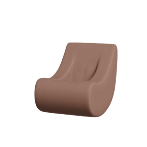 Abecca Anti Ligature Armadillo Limbershield Sensory Rocking Chair AR70 Pantone 17 1230TCX2