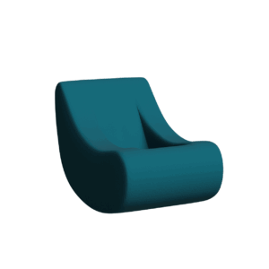 Abecca Anti Ligature Armadillo Limbershield Sensory Rocking Chair AR70 Pantone 3155