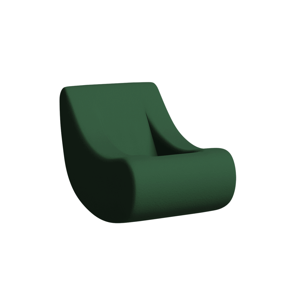 Abecca Anti Ligature Armadillo Limbershield Sensory Rocking Chair AR70 Pantone 350