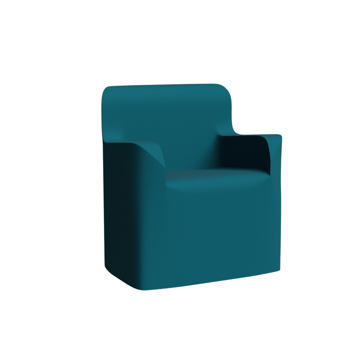 Abecca Anti Ligature Armadillo Limbershield Single Armchair AR30 Pantone 3155