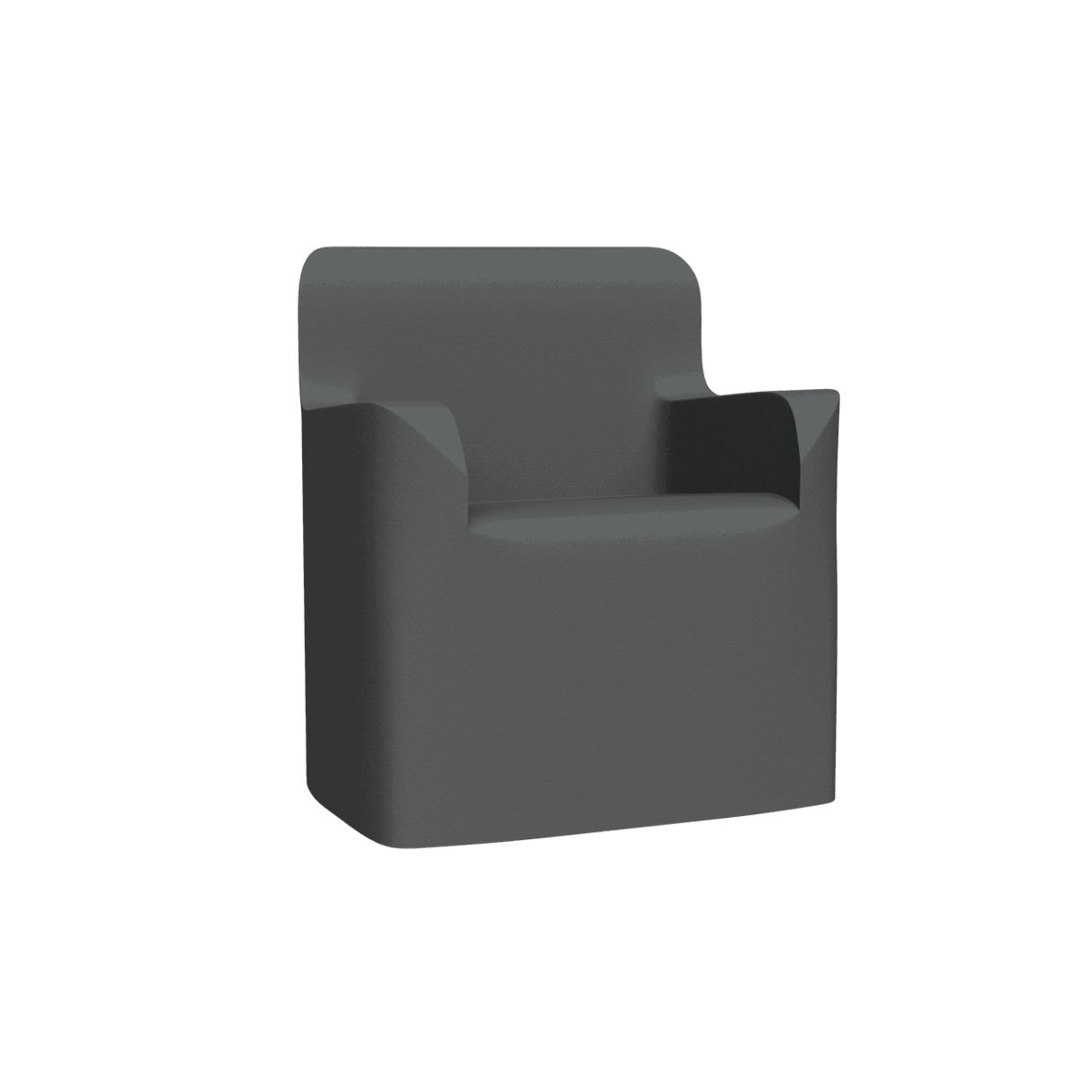 Abecca Anti Ligature Armadillo Limbershield Single Armchair AR30 Pantone 425