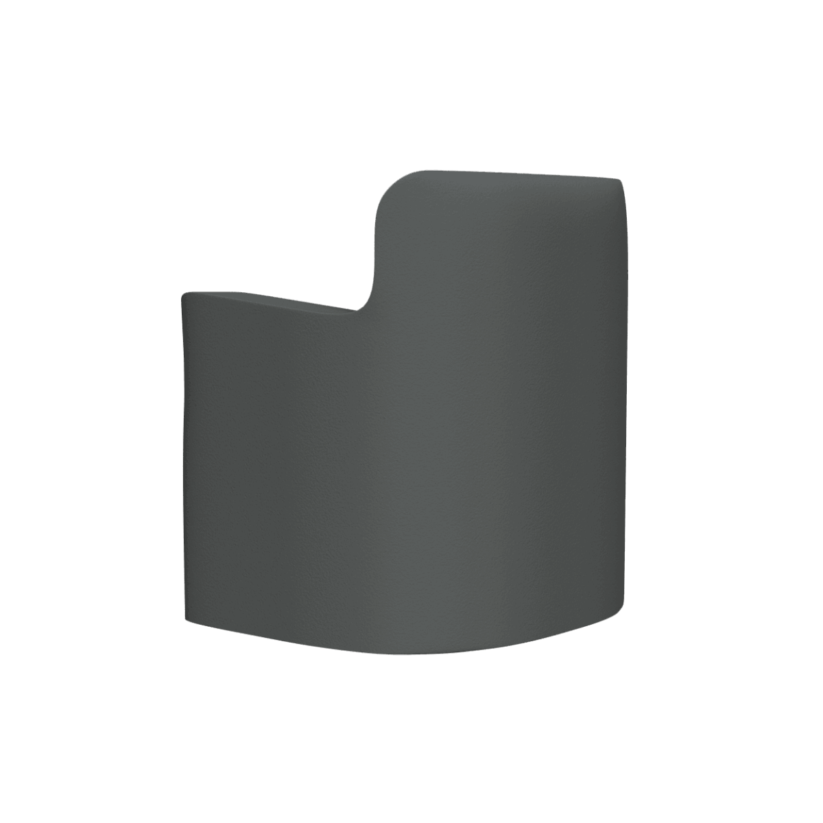 Abecca Anti Ligature Armadillo Limbershield Single Armchair AR30 Pantone 4252