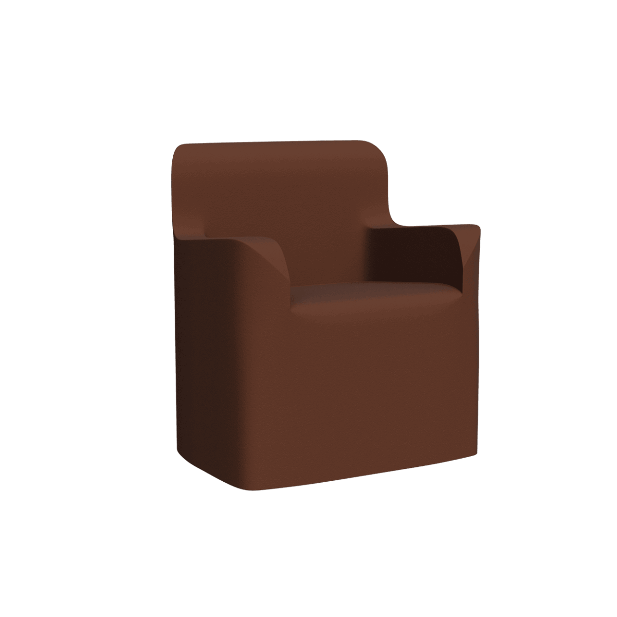 Abecca Anti Ligature Armadillo Limbershield Single Armchair AR30 Pantone 477